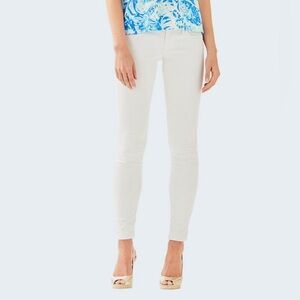 Lilly Pulitzer White Worth Skinny Jeans